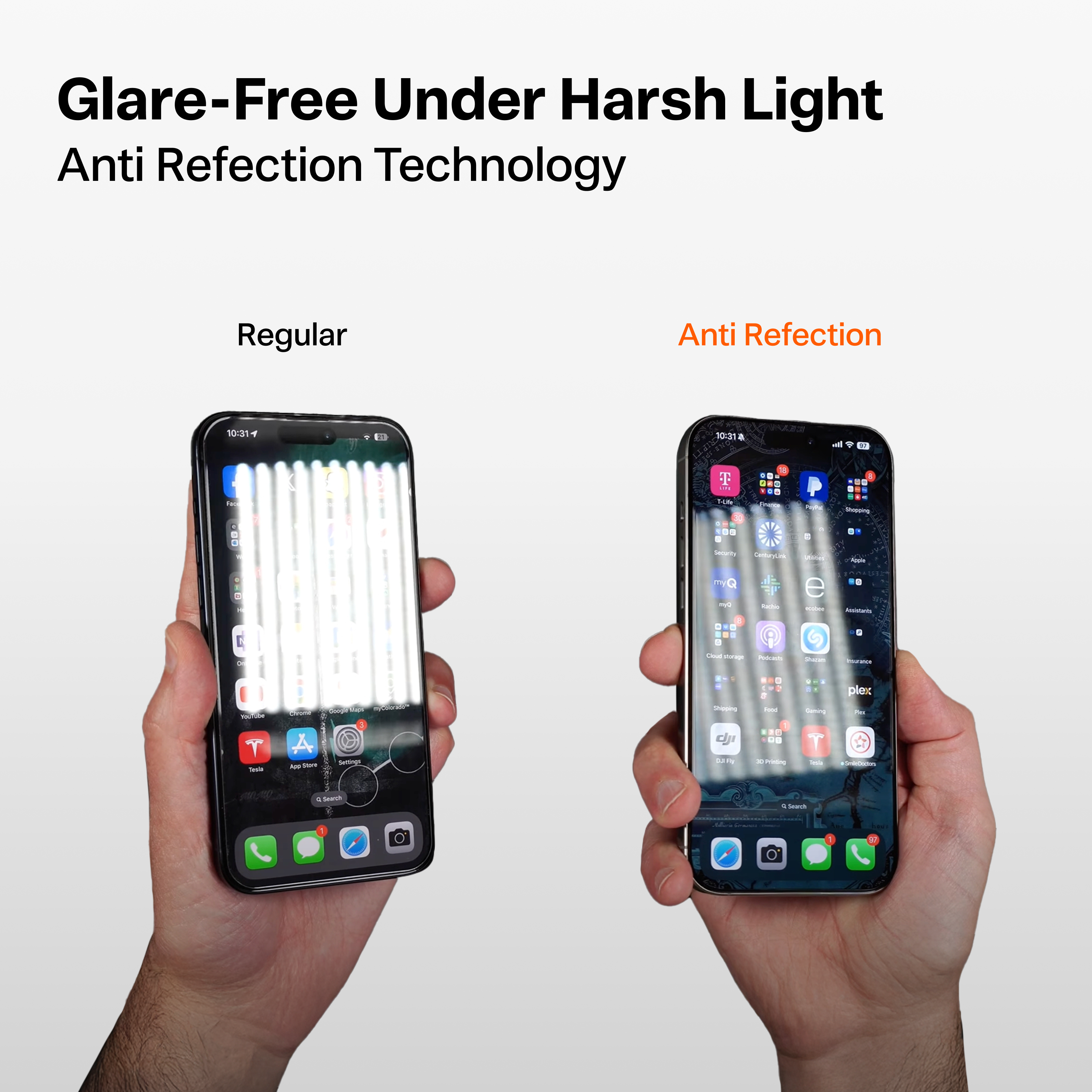 OrigArmor Screen Protector for iPhone 17 Pro Max/iPhone 17 Pro