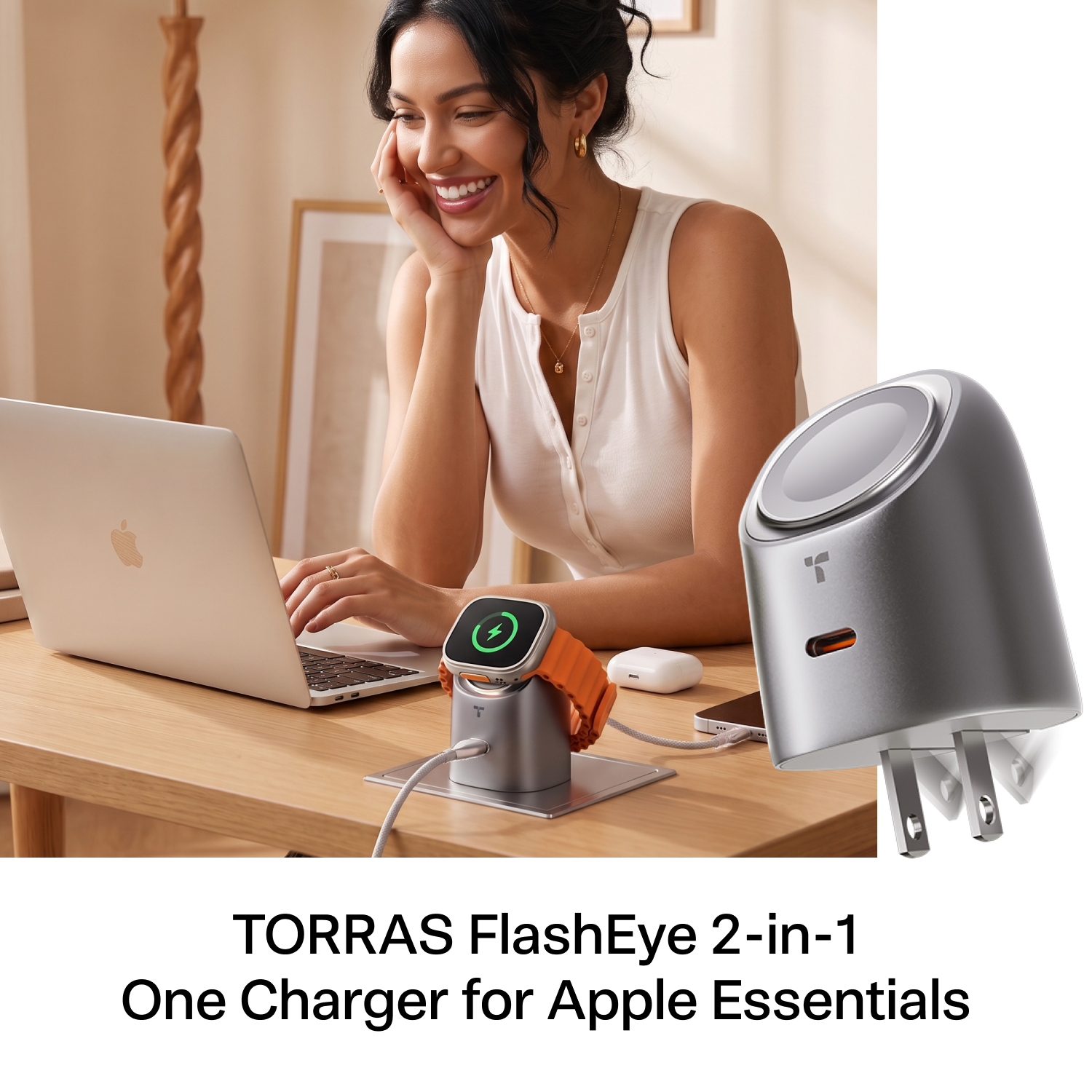 TORRAS Flasheye Low-Temp Fast Charging 45W Charger-O