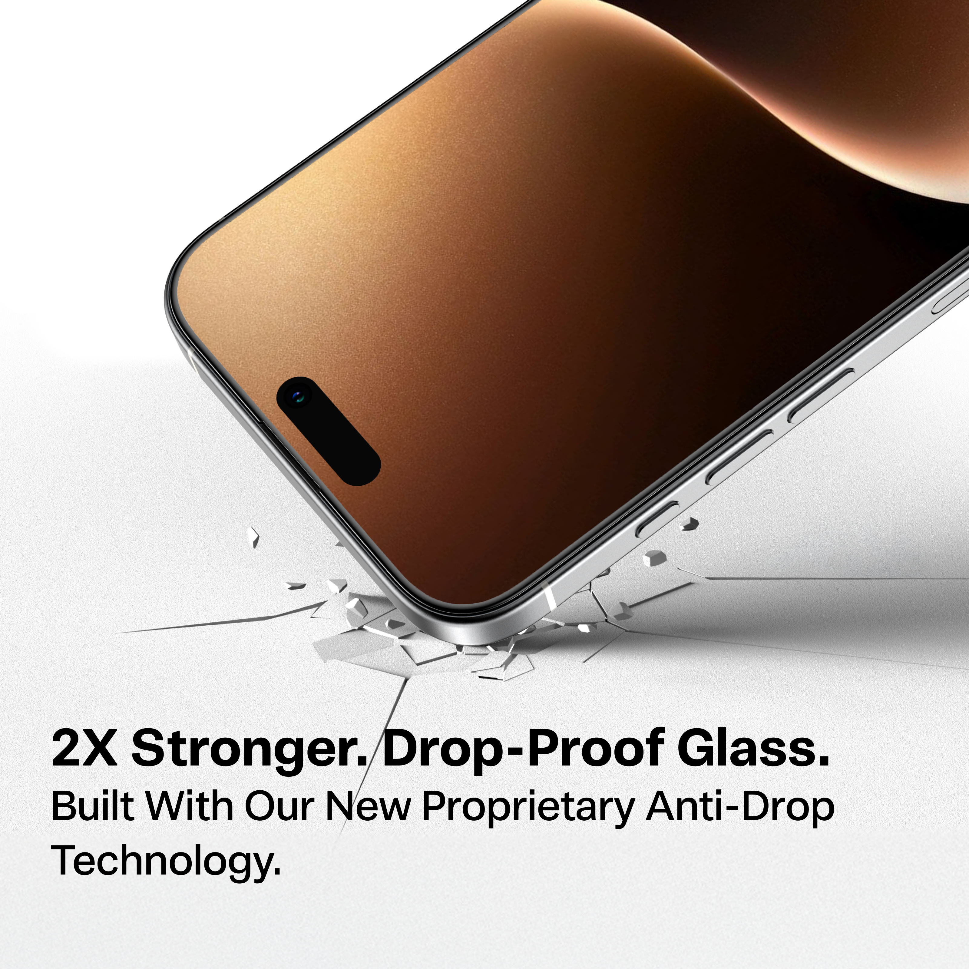 GlassGo Screen Protector for iPhone 17/iPhone 17 Air/iPhone 17 Pro/iPhone 17 Pro Max