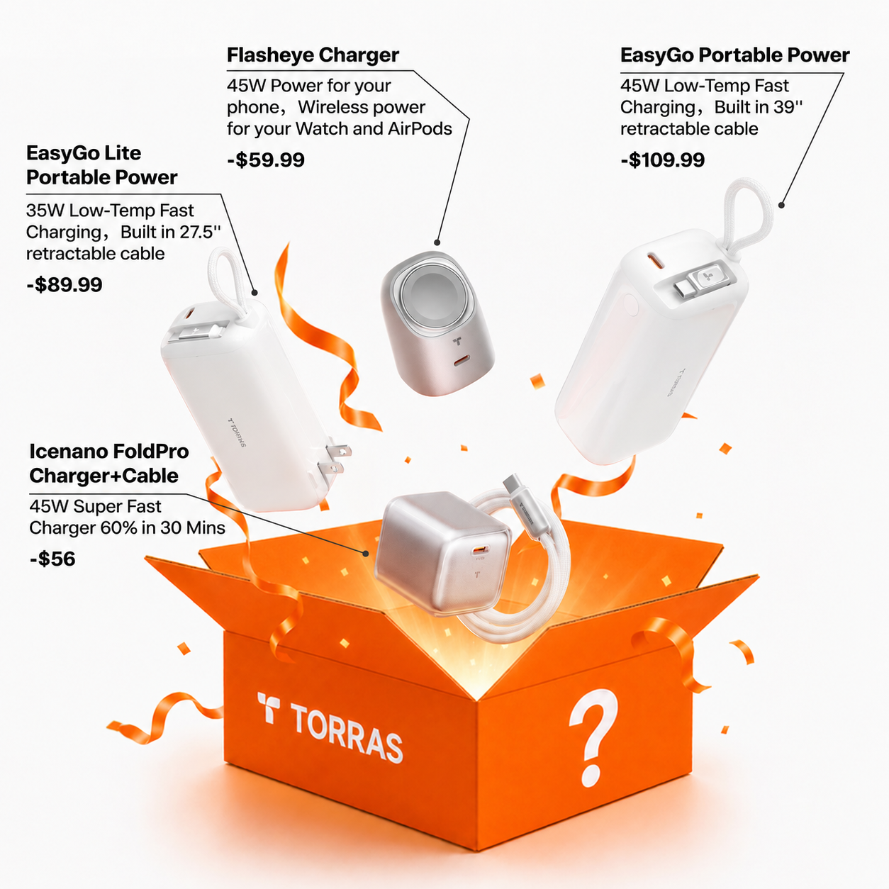 $52.99— TORRAS Premium Mystery Box