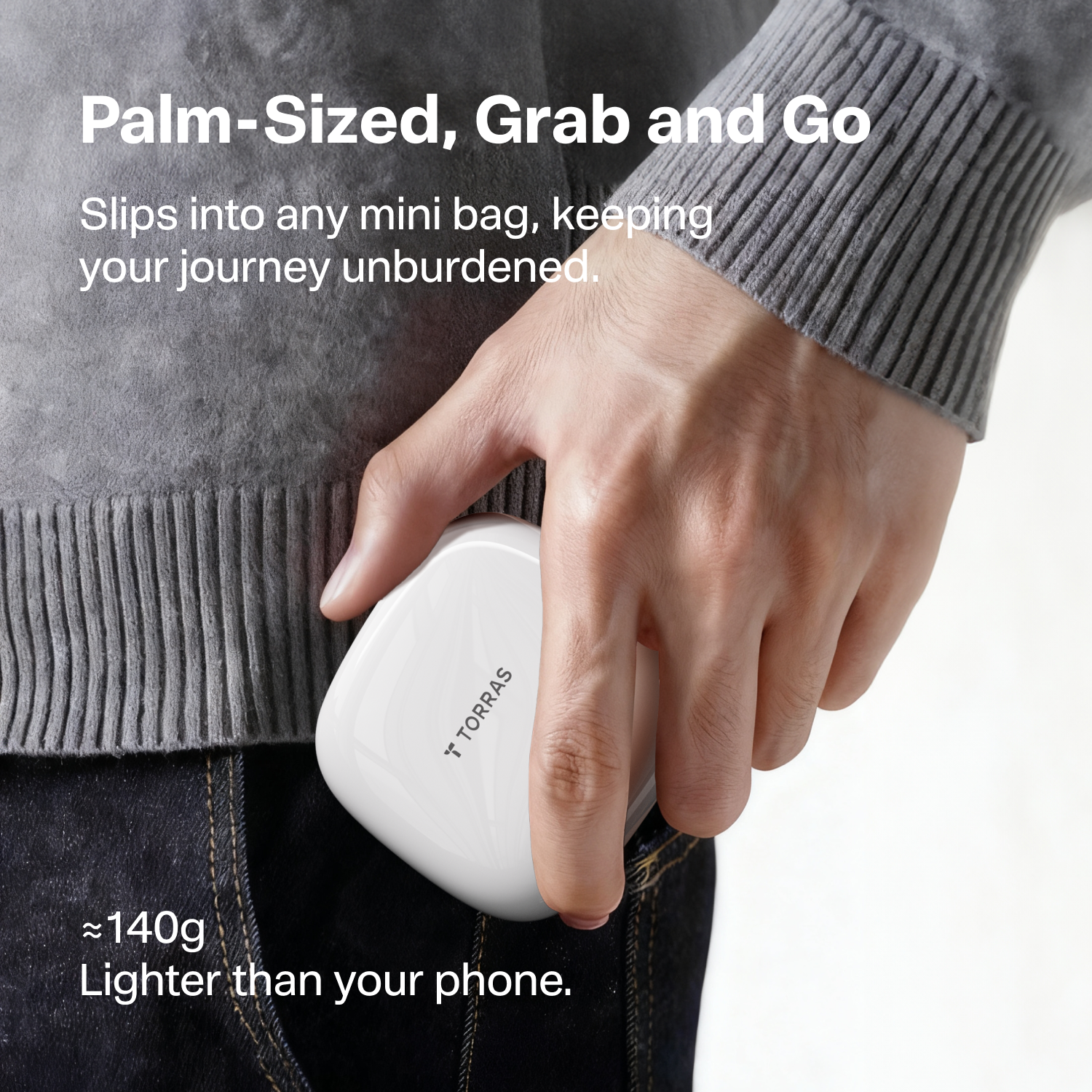 TORRAS 3-in-1 Pocket Qi2 25W Wireless Charger