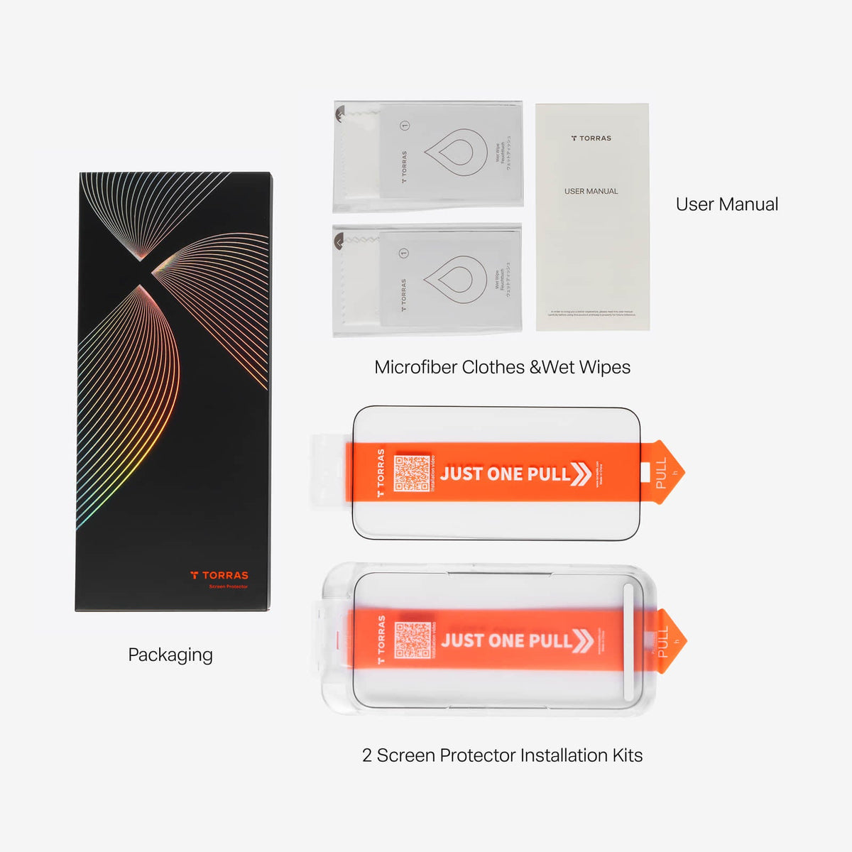 GlassGo Screen Protector for iPhone 18/17 -Screen Protectors- TORRAS INC.