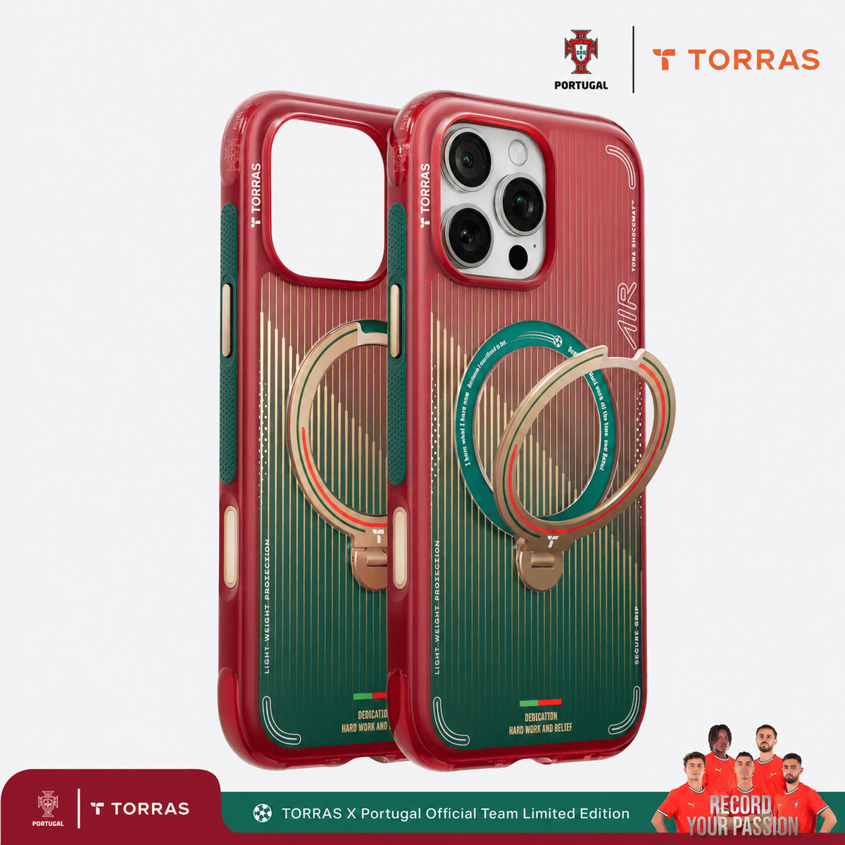 TORRAS × Portuguese Football Federation (FPF) Limited Edition -Phone Cases- TORRAS INC.