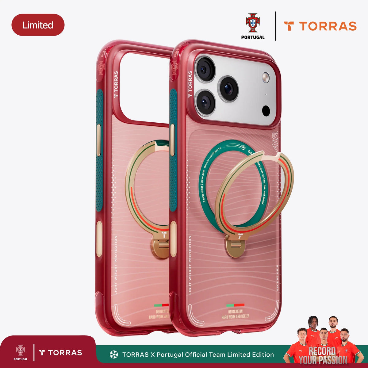 TORRAS × Portuguese Football Federation (FPF) Limited Edition -Phone Cases- TORRAS INC.