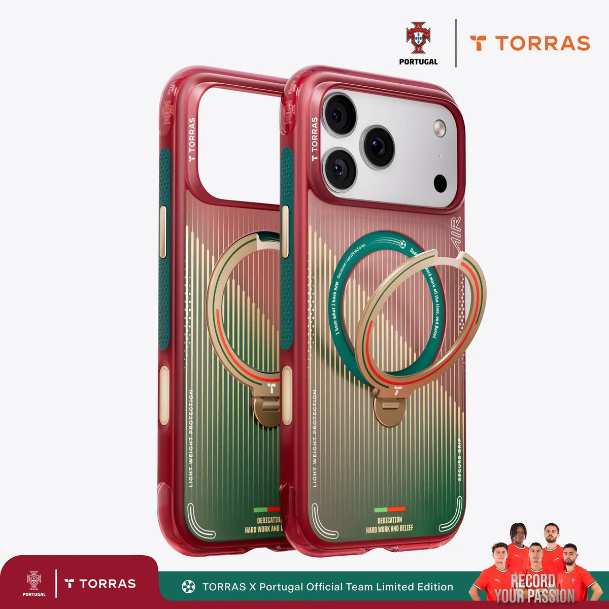 TORRAS × Portuguese Football Federation (FPF) Limited Edition -Phone Cases- TORRAS INC.