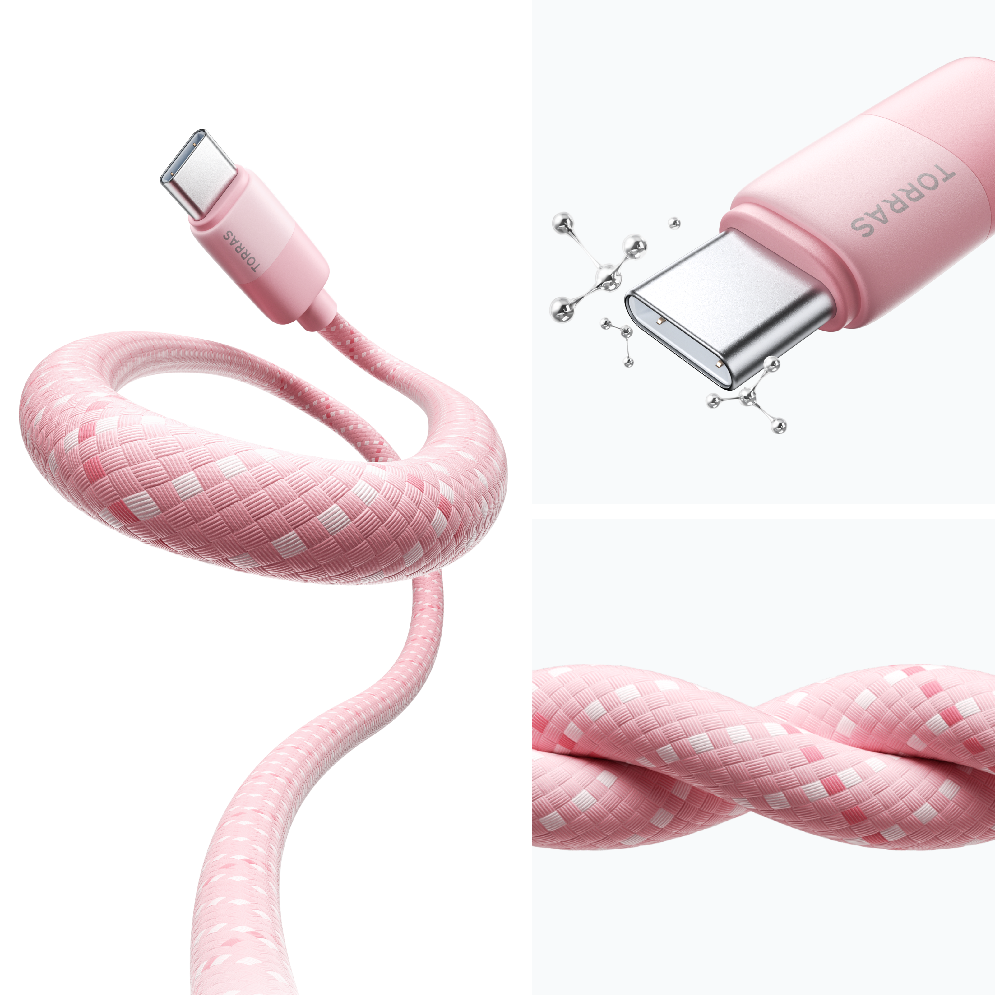 NeoCable 60W Fast Charging Cable 2-Pack (2m / 6.56ft)