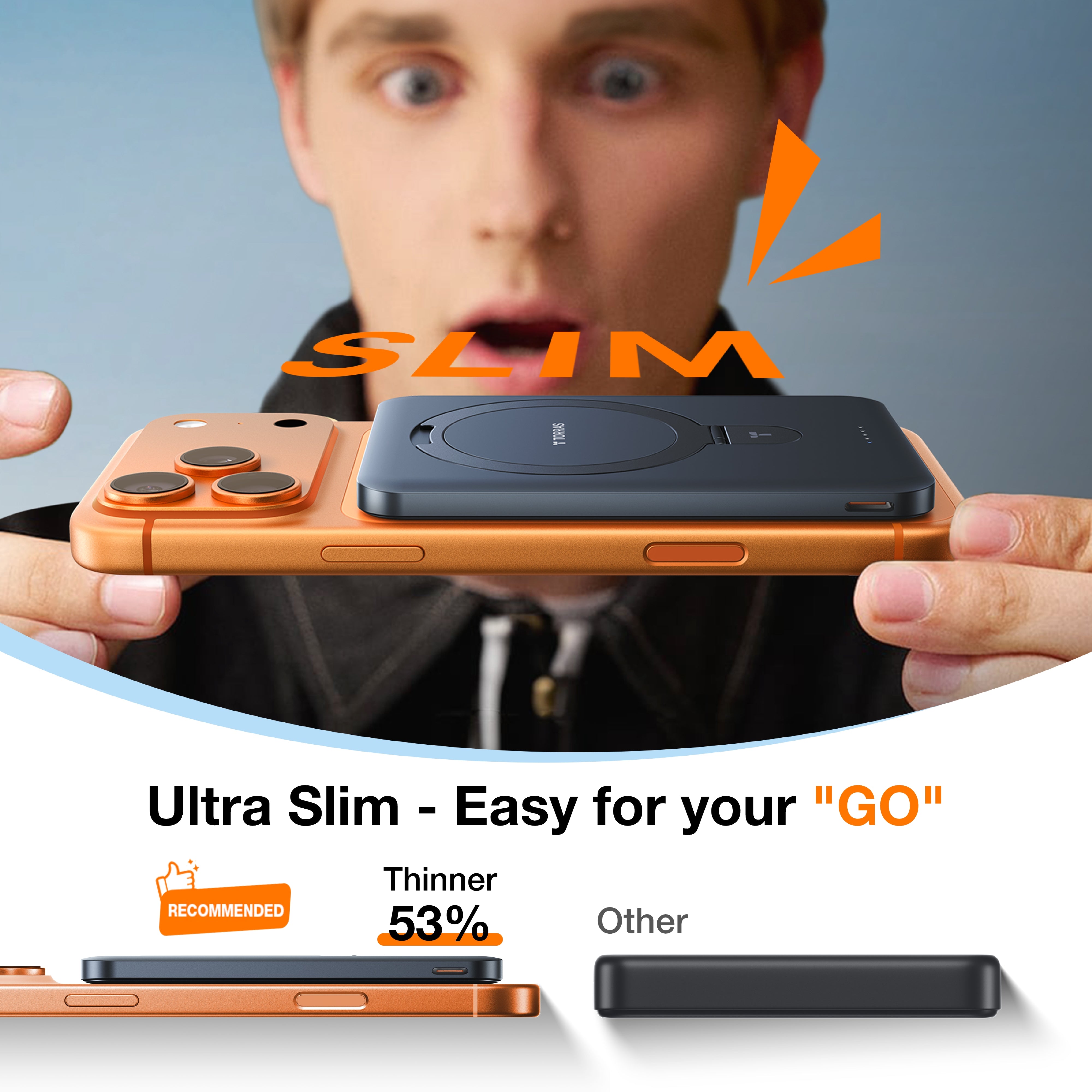 TORRAS EASYGO MagStand Power Bank 5k OR 10k mAh
