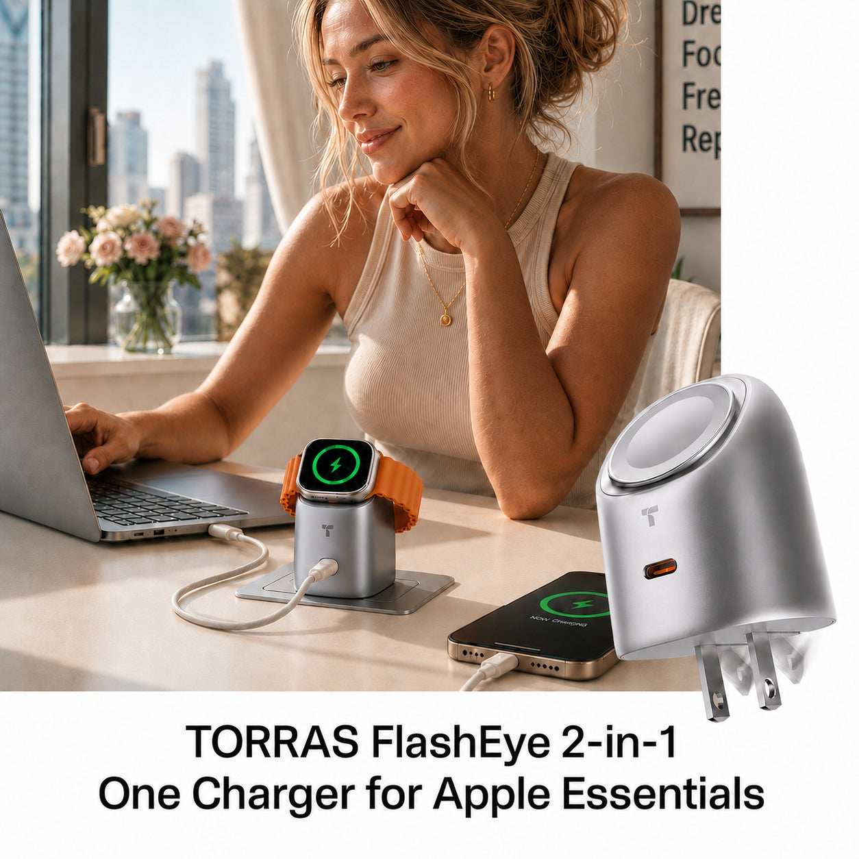 TORRAS Flasheye Low-Temp Fast Charging 45W Charger-O