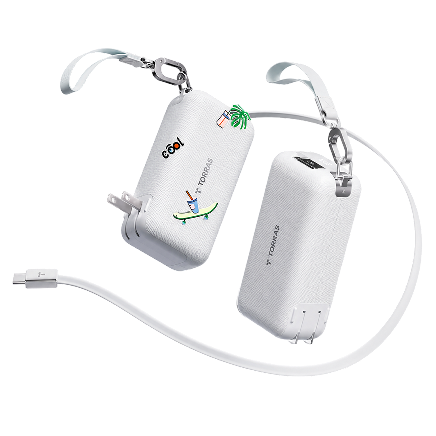 [US Plug] TORRAS EasyGo Roam Power Bank：45w 10kmAh