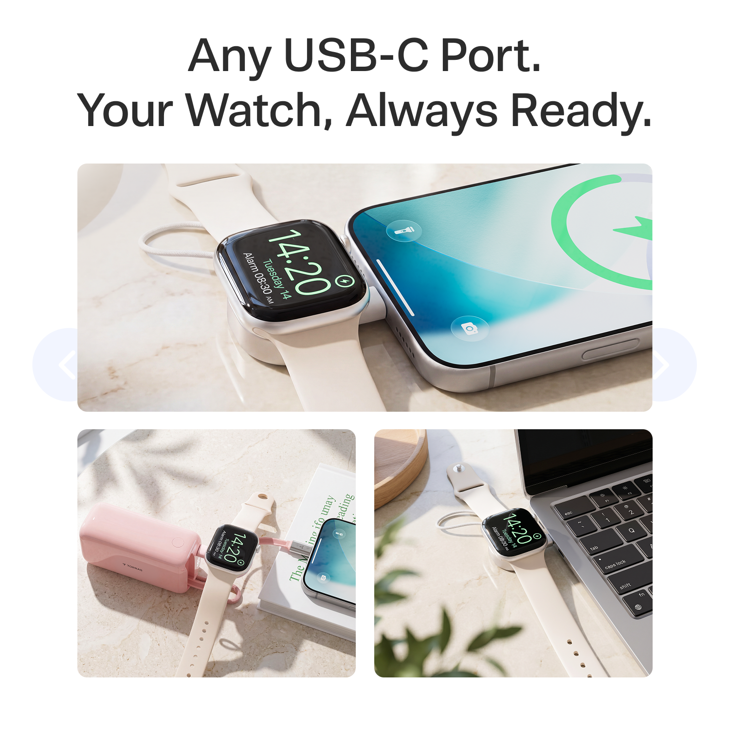 TORRAS Magnetic Watch Charger