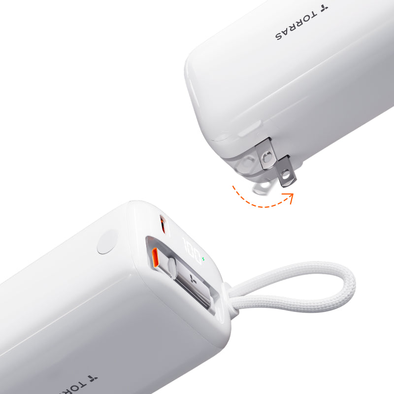 [US Plug] EasyGo 3-in-1 Power Bank: 35w 10kmAh