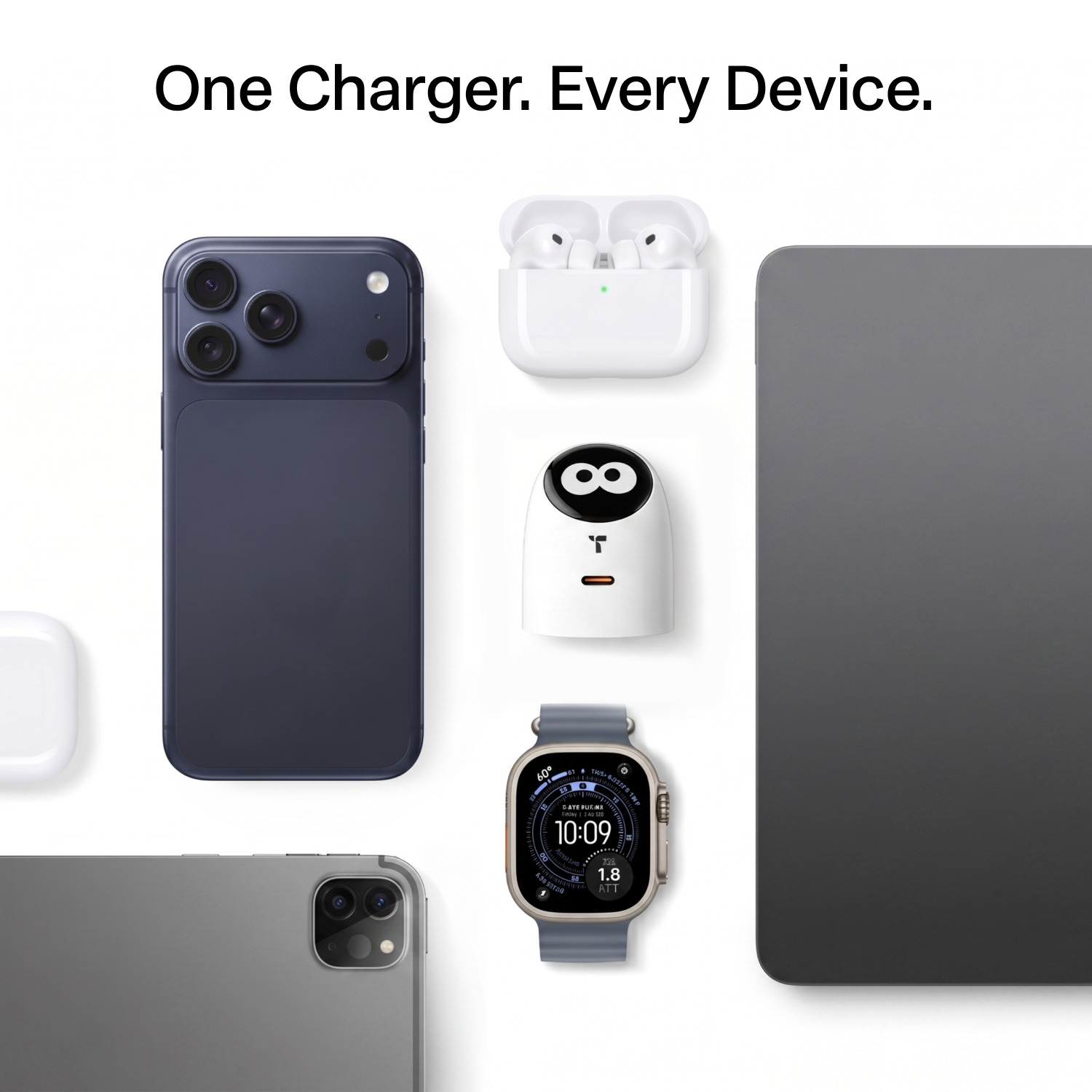 [US Plug] TORRAS FlashEye-Dot Smart Display Charger USB-C 45W
