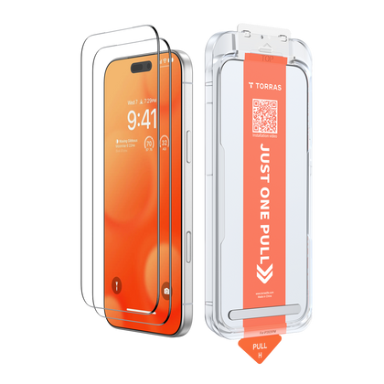 GlassGo Screen Protector for iPhone 17/iPhone 17 Air/iPhone 17 Pro/iPhone 17 Pro Max