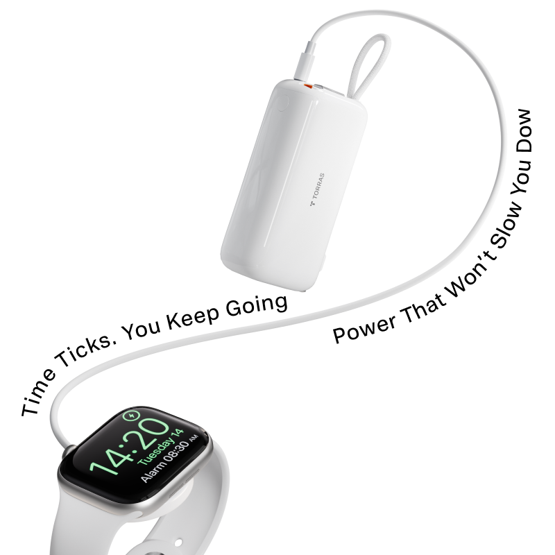 [US Plug] TORRAS EasyGo Lite Power Bank: 35w 10kmAh