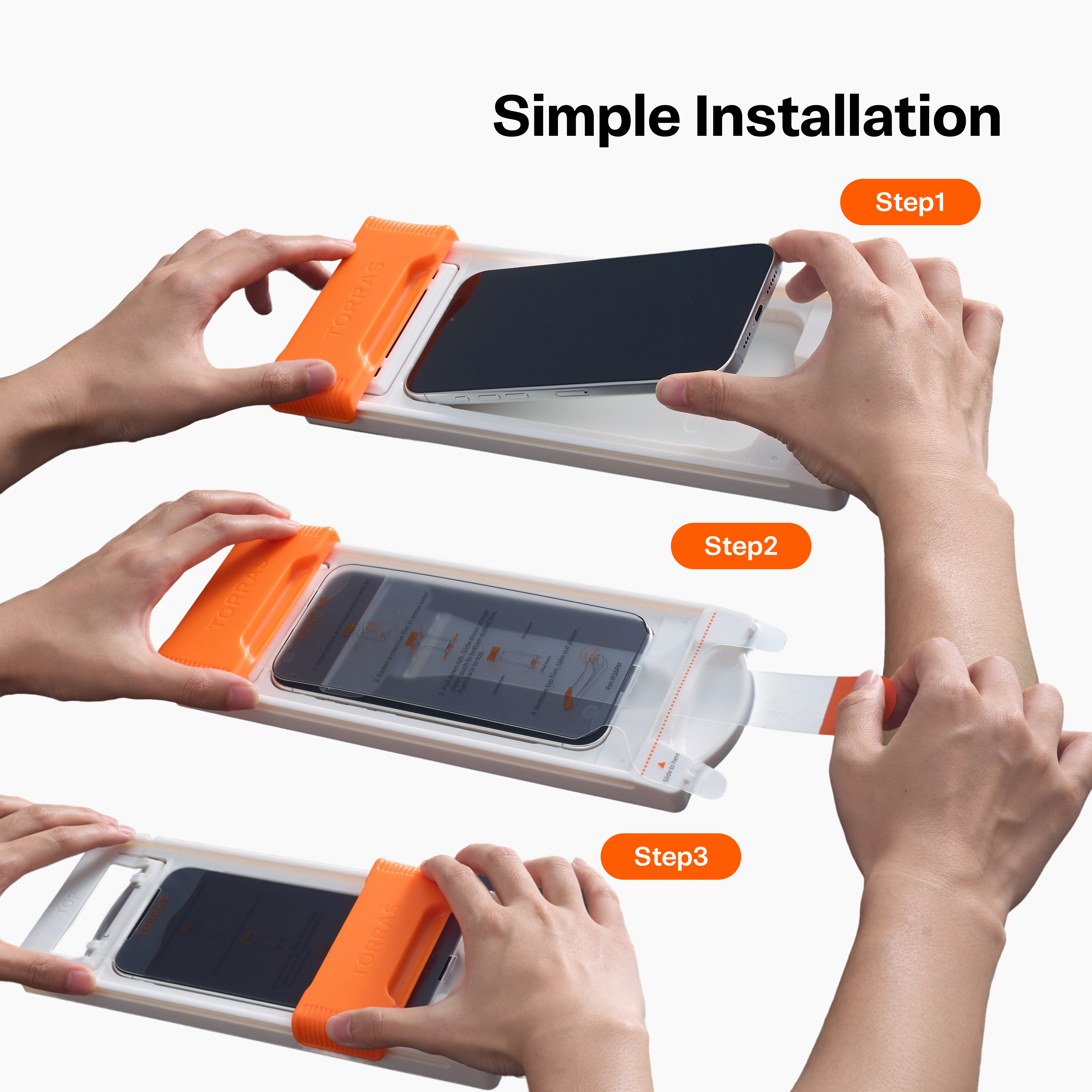 OrigArmor Screen Protector for iPhone 17 Pro Max/iPhone 17 Pro