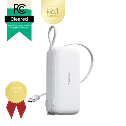[US Plug] TORRAS EasyGo Power Bank：45w 10kmAh