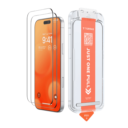 GlassGo Screen Protector for iPhone 17/iPhone 17 Air/iPhone 17 Pro/iPhone 17 Pro Max -Screen Protectors- TORRAS INC.