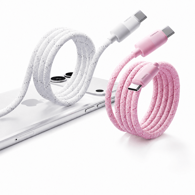 NeoCable 60W Fast Charging Cable 2-Pack (2m / 6.56ft) -Cables- TORRAS INC.