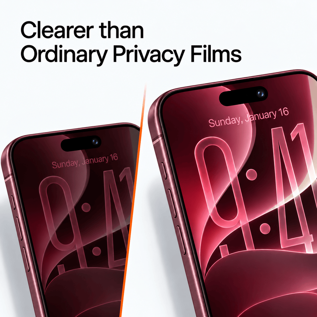 GlassGo Privacy Screen Protector for iPhone 18 /17 -Screen Protectors- TORRAS INC.