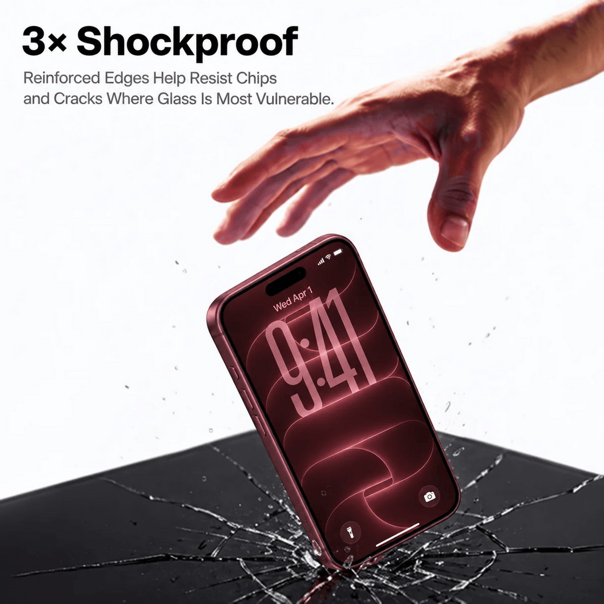 GlassGo Screen Protector for iPhone 18/17 -Screen Protectors- TORRAS INC.