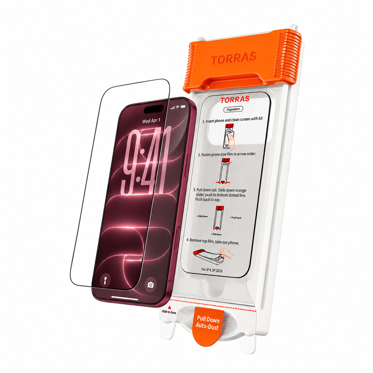 OrigArmor Screen Protector for iPhone 18/17 -Screen Protectors- TORRAS INC.