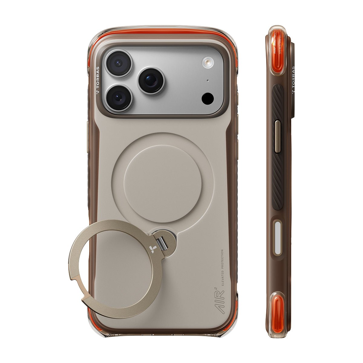 TORRAS Ostand Q3 Air iPhone 17 Pro ケース TORRAS Q3 Air Pro Phone Cases