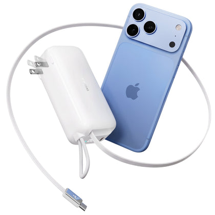 [US Plug] TORRAS EasyGo Power Bank：45w/35w USB-C 10kmAh -Power Banks- TORRAS INC.