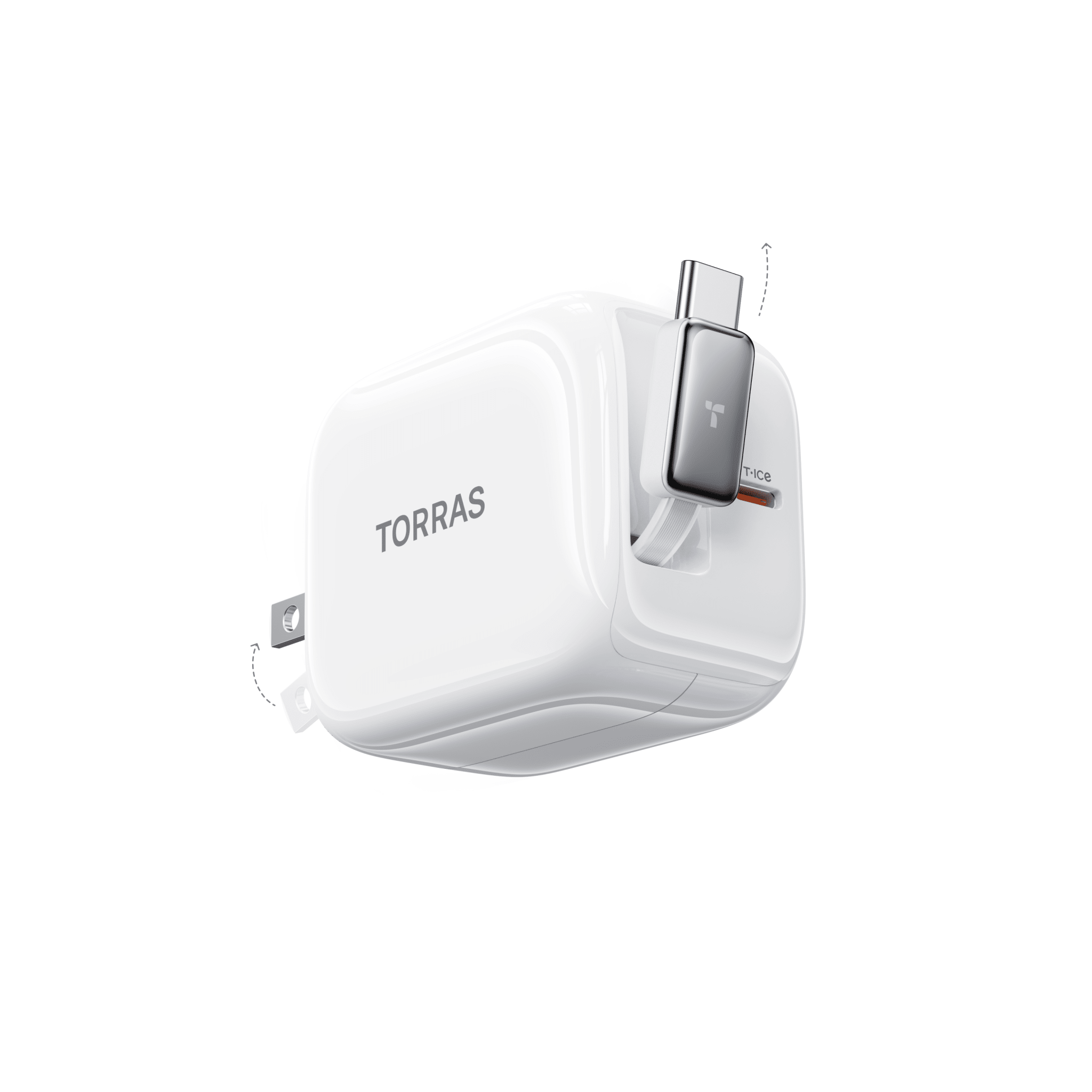 [US Only] FlexLine Retractable Fast Charger 67W -Chargers- TORRAS INC.