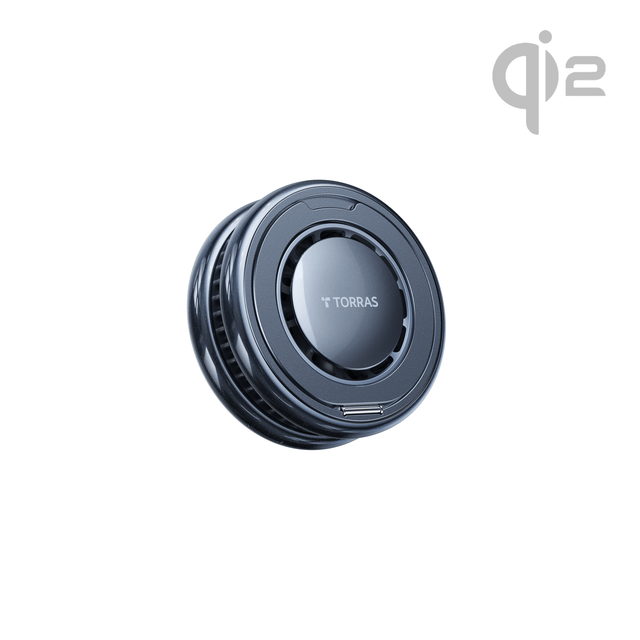[US Only] PolarCircle Qi2 25W TEC Cooling Wireless Charger with Adapter -Chargers- TORRAS INC.