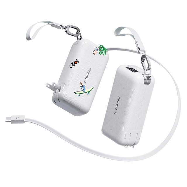 [US Plug] TORRAS EasyGo Roam Power Bank：45w 10kmAh -Power Banks- TORRAS INC.